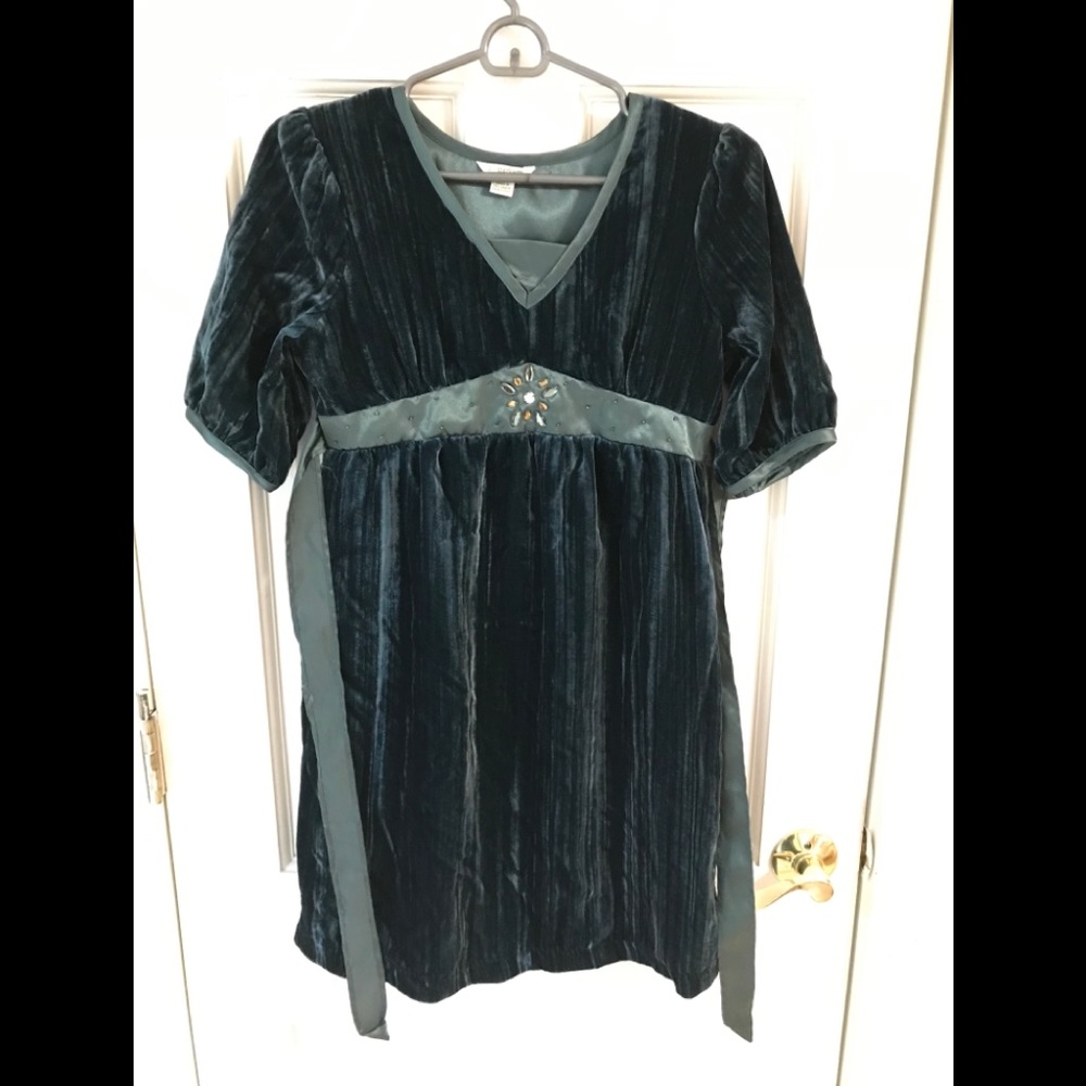 KC Parker Girls Size 12 Green Dress